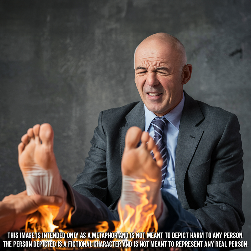 The old idiom “hold his feet to the fire” alludes to an ancient test of character.