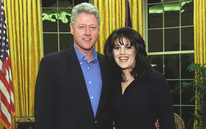 Nobody suspected President Bill Clinton and his intern Monica Lewinsky.